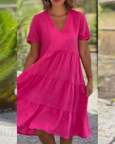 Nathalie™ | Vestido ligero con escote en pico