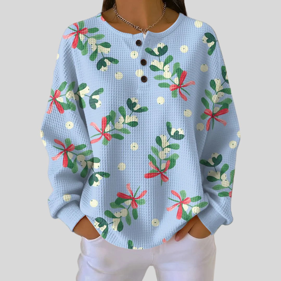 Edalynn | Sudadera con Motivo Navideño para Mujer
