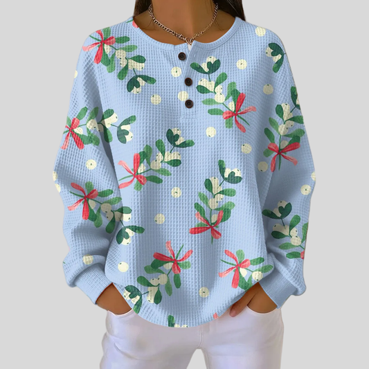 Edalynn | Sudadera con Motivo Navideño para Mujer