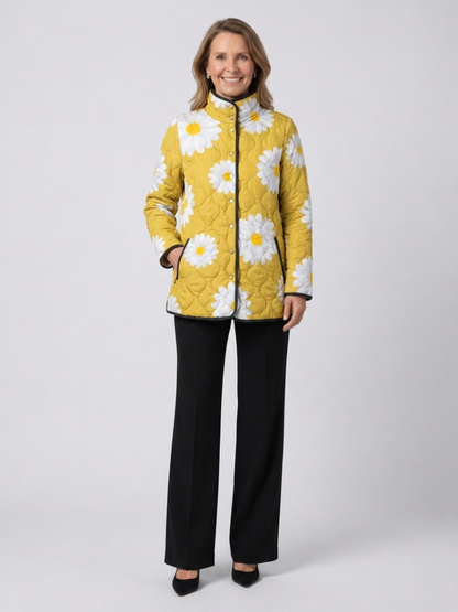 DELACROIX | Chaqueta Acolchada con Margaritas Élise