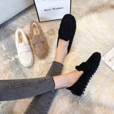 Solenne | Mocasines cálidos con un diseño elegante
