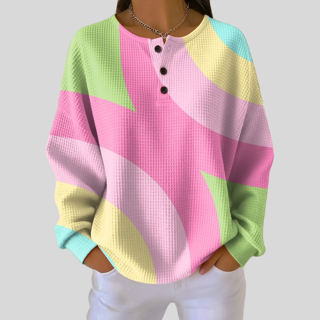 Lorelei | Sudadera Abstracta Patroon para Mujer