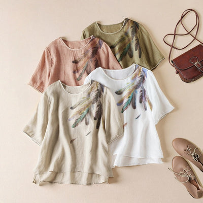 Laurienne™ | Camiseta estampada