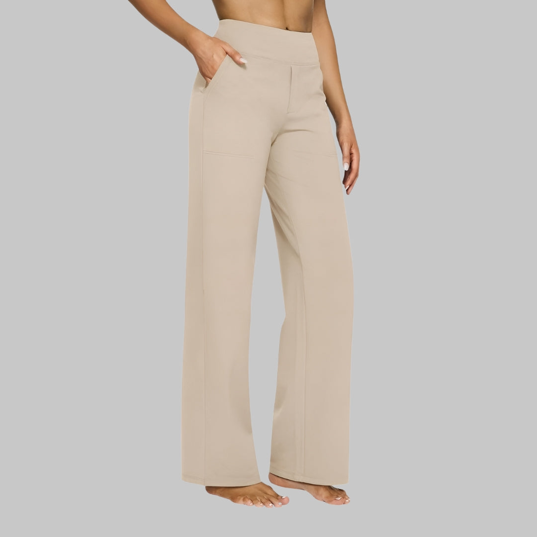 Calista | Pantalones elegantes en jersey suave