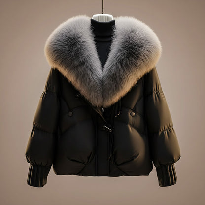 Evelien – Abrigo de Mujer invierno acolchado con cuello suave