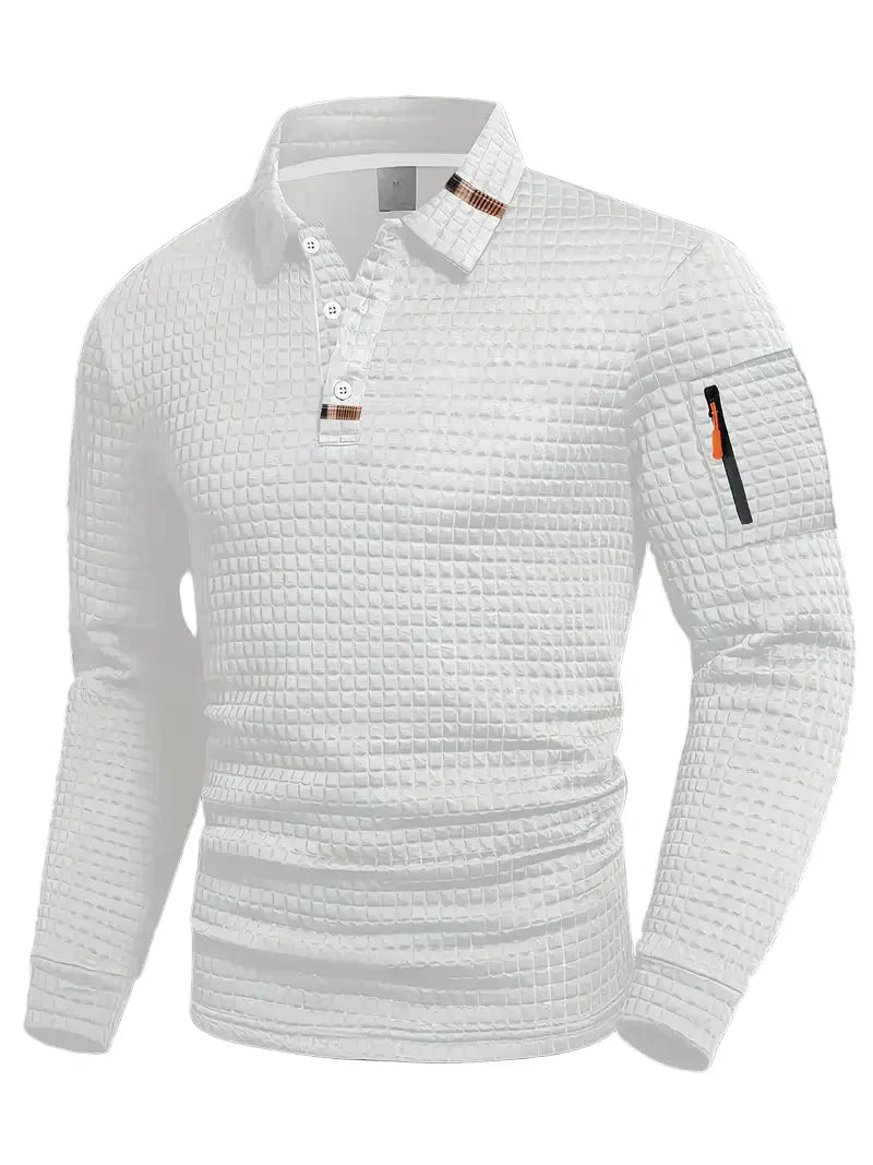 STEVEN - POLO DE TELAS ESTRUCTURADAS