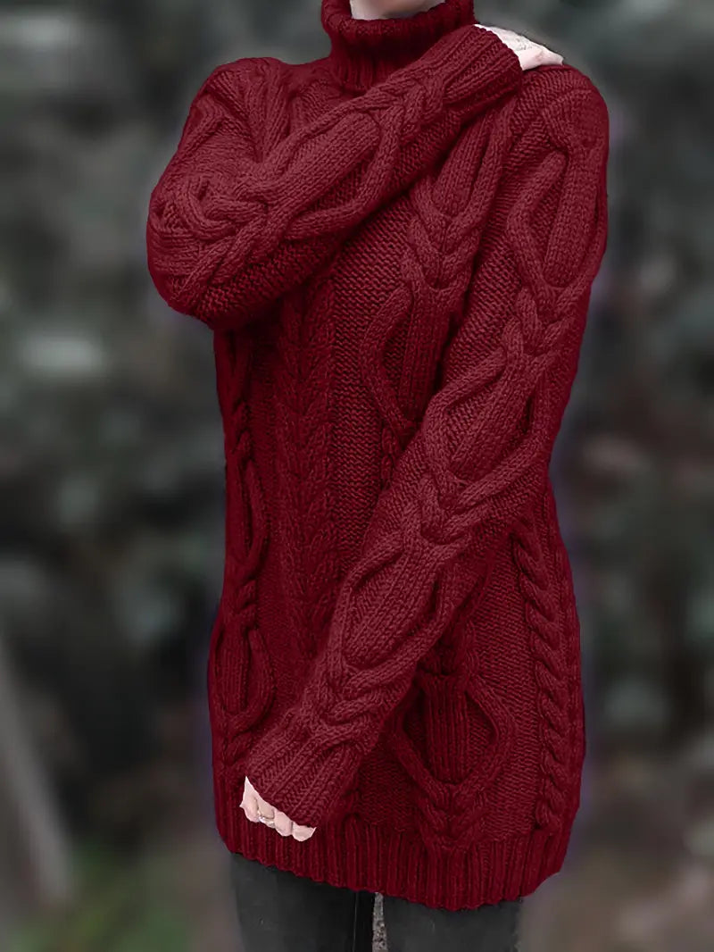 Livia – Suéter de cuello alto