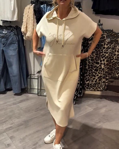 Saskia™ | Vestido casual con capucha