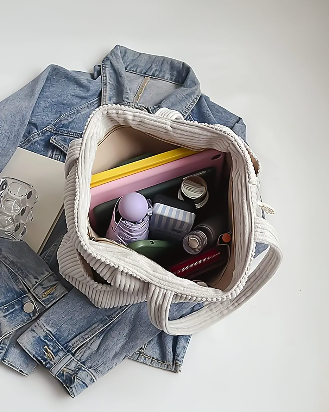 Tilda – Bolso tote acanalado