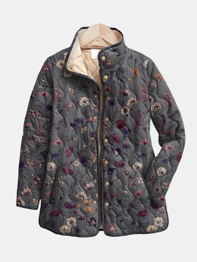 DELACROIX | Chaqueta Acolchada Flores Secas Nathalie