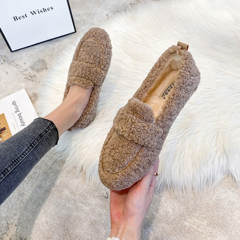 Solenne | Mocasines cálidos con un diseño elegante