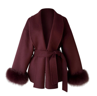 Arctic Grace | Elegante abrigo de lana