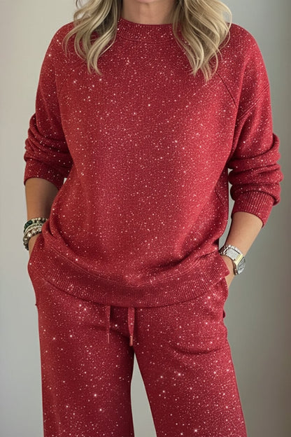 Xalviere | Conjunto Casual Brillante para Mujer