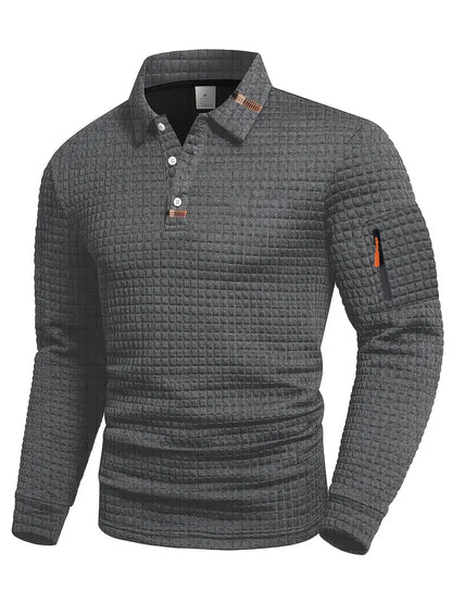 STEVEN - POLO DE TELAS ESTRUCTURADAS