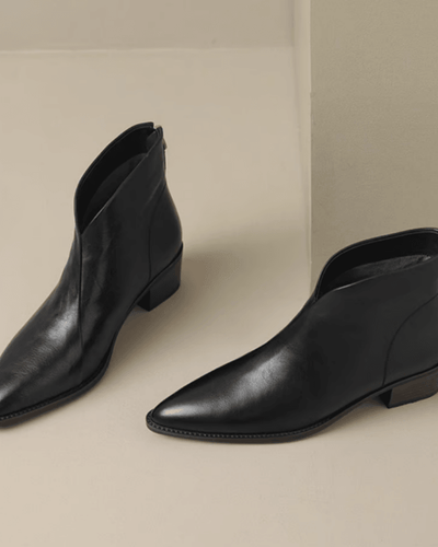 Lina - Botas elegantes de tacón de bloque hasta la rodilla para mujer