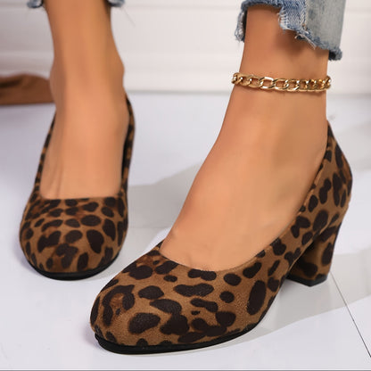 Laure™ – Zapatos de punta ancha con tacón estable para una comodidad sin dolor