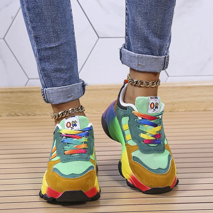 Isolina | Zapatillas Coloridas de Confort para Mujer