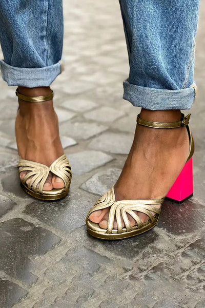 Soise™ | Sandalias clásicas de punta abierta con tira al tobillo
