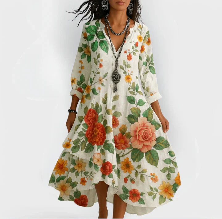 Marina | Vestido floral vintage