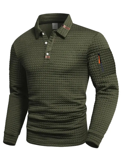 STEVEN - POLO DE TELAS ESTRUCTURADAS