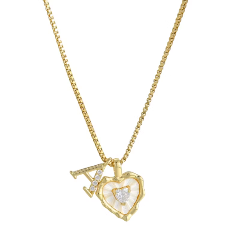 Élisara - Collar corazón personalizado elegancia eterna para Mujer