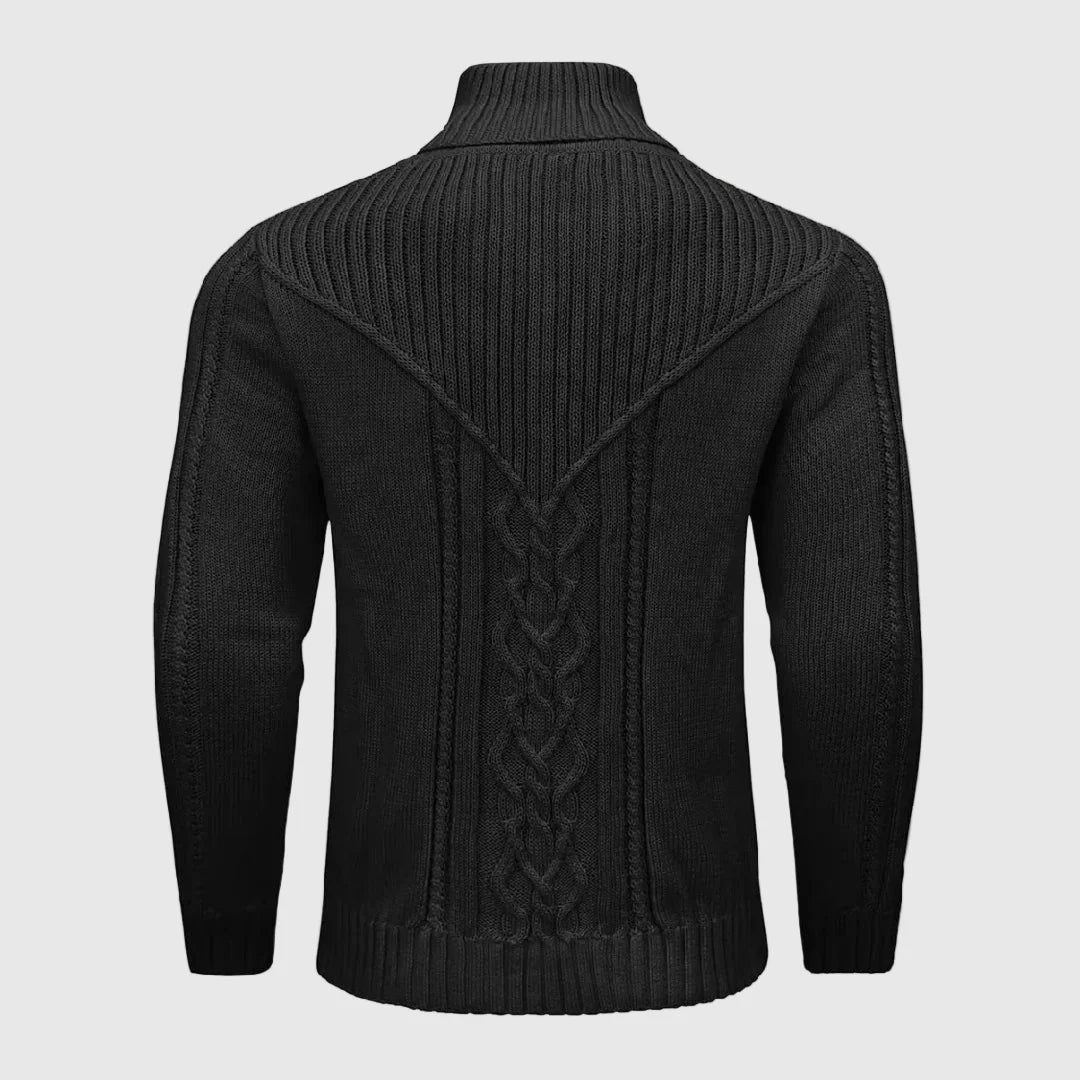 Alessandro | Suéter a medida Veneti con cuello alto