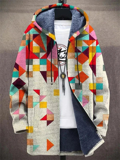 Vivienne | Cárdigan con Capucha Artístico