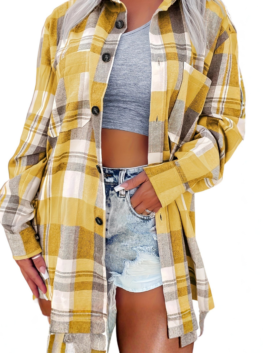 CHELA | CAMISA DE VERANO DE MANGA LARGA PARA MUJER