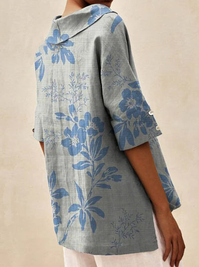 Andrea | Elegante top con escote en V