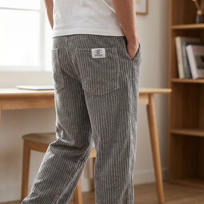 Varel | Pantalones de pana con cintura elástica para Hombre