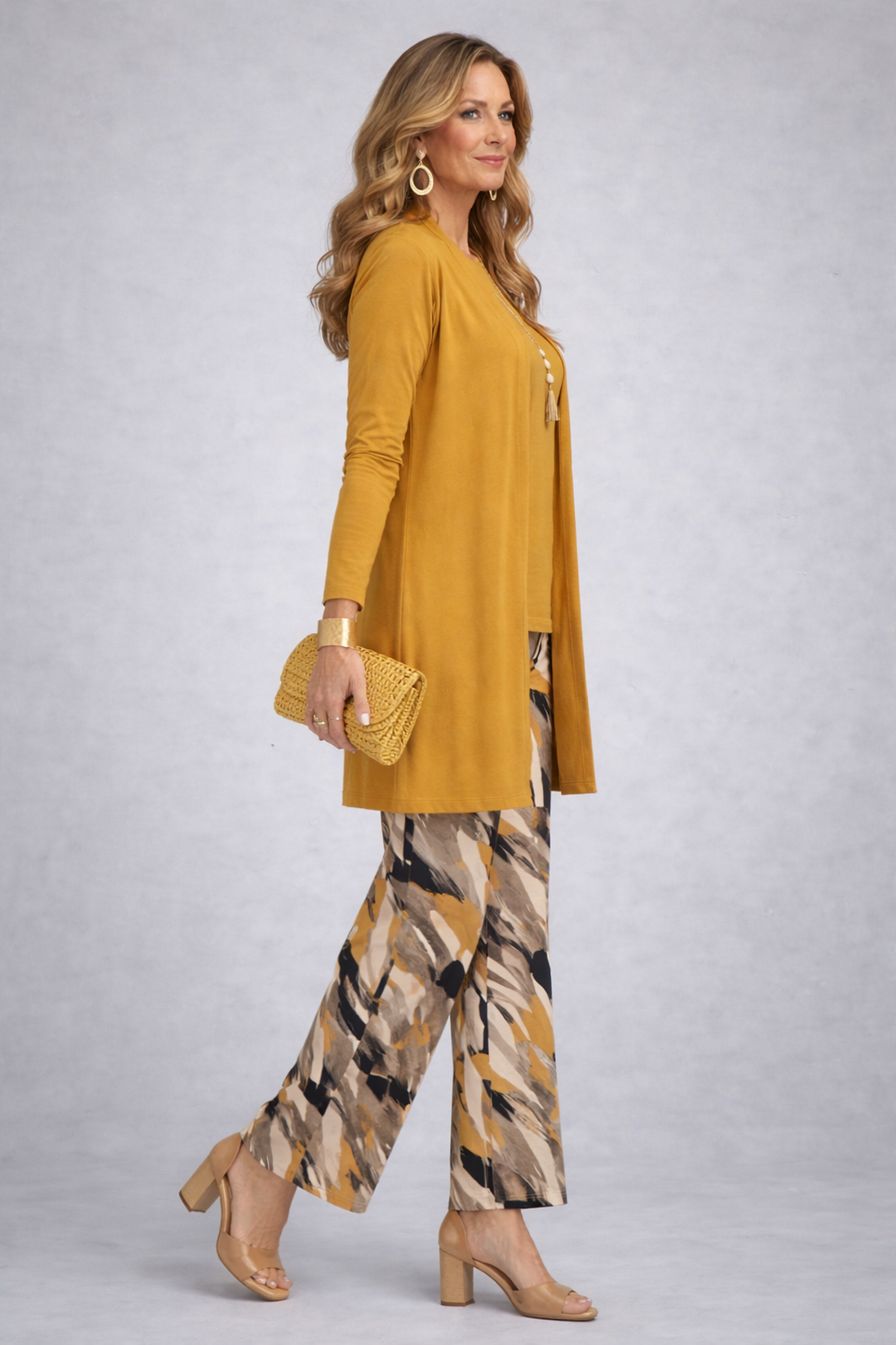 Conjunto de Tres Piezas · Amarillo