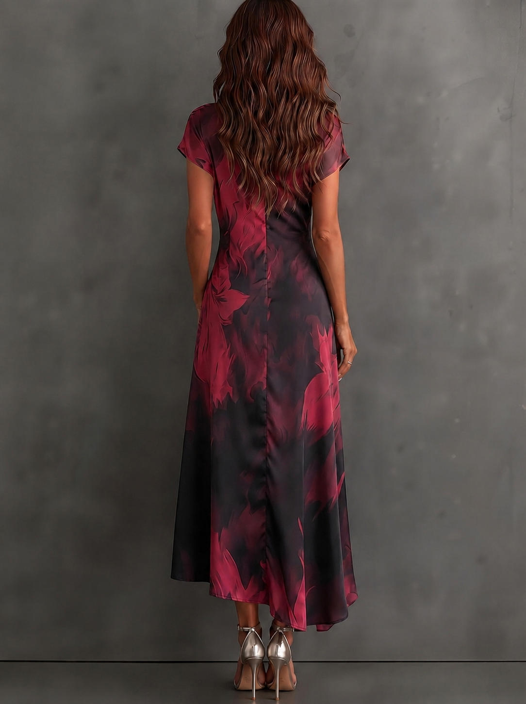 Andréa – Vestido Largo Cruzado para Mujer