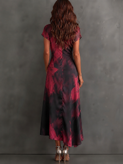 Andréa – Vestido Largo Cruzado para Mujer