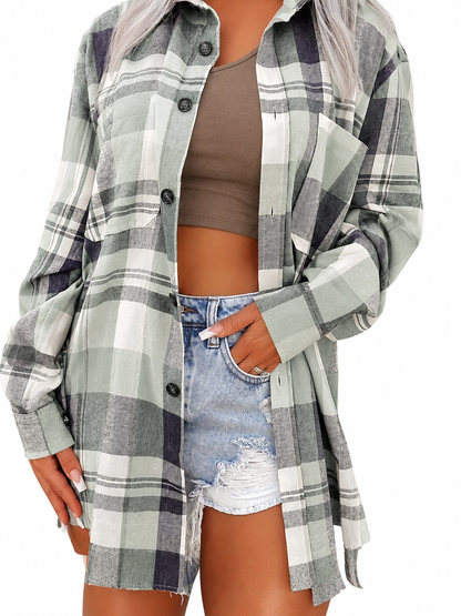 CHELA | CAMISA DE VERANO DE MANGA LARGA PARA MUJER