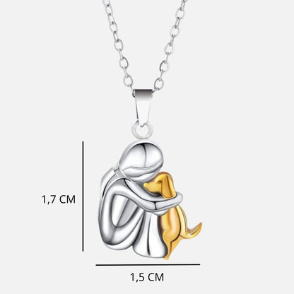 Elin™ | Collar con colgante de perro