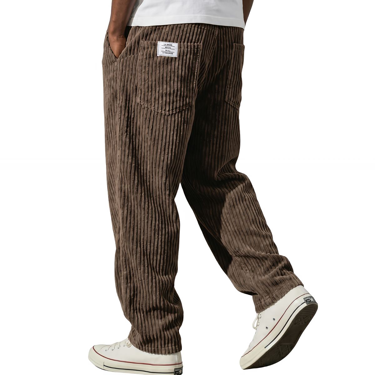 Varel | Pantalones de pana con cintura elástica para Hombre