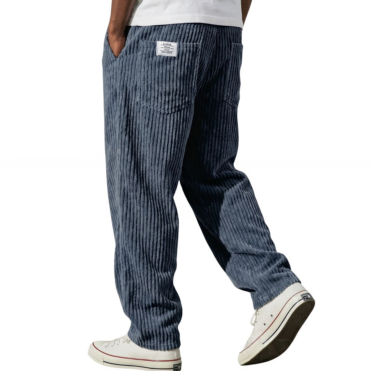 Varel | Pantalones de pana con cintura elástica para Hombre