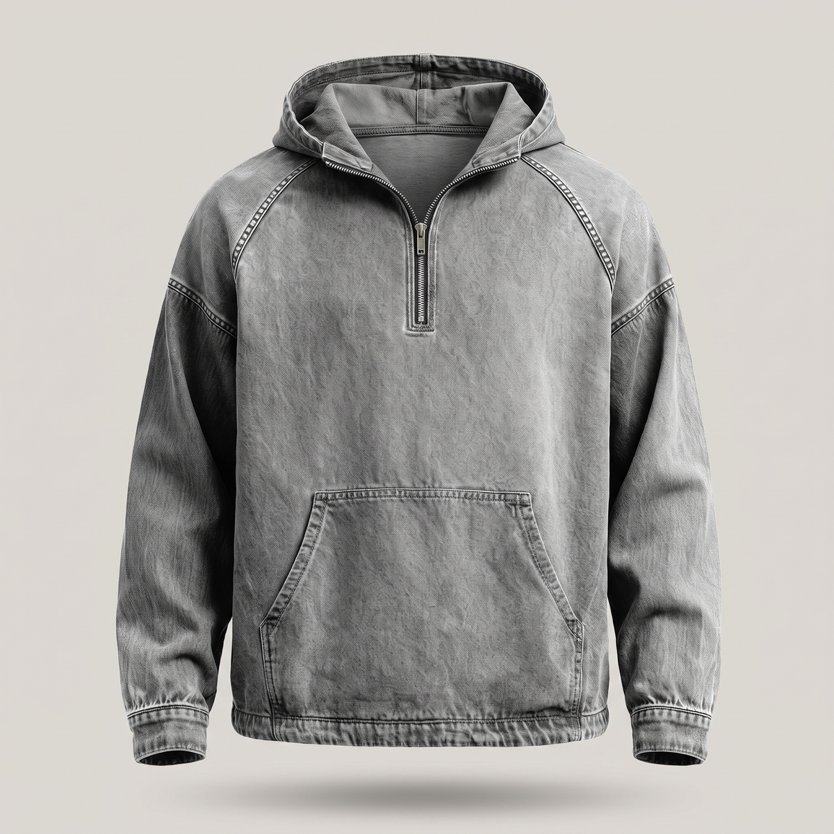 TON - CHAQUETA DE JEAN RIVINGTON CON MEDIA CREMALLERA PARA HOMBRE