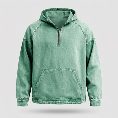 TON - CHAQUETA DE JEAN RIVINGTON CON MEDIA CREMALLERA PARA HOMBRE