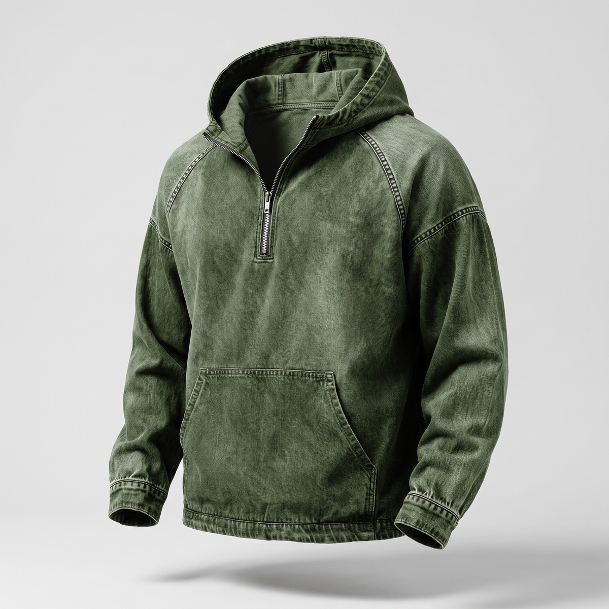 TON - CHAQUETA DE JEAN RIVINGTON CON MEDIA CREMALLERA PARA HOMBRE