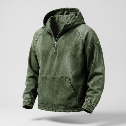 TON - CHAQUETA DE JEAN RIVINGTON CON MEDIA CREMALLERA PARA HOMBRE