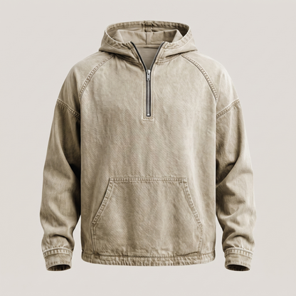 TON - CHAQUETA DE JEAN RIVINGTON CON MEDIA CREMALLERA PARA HOMBRE