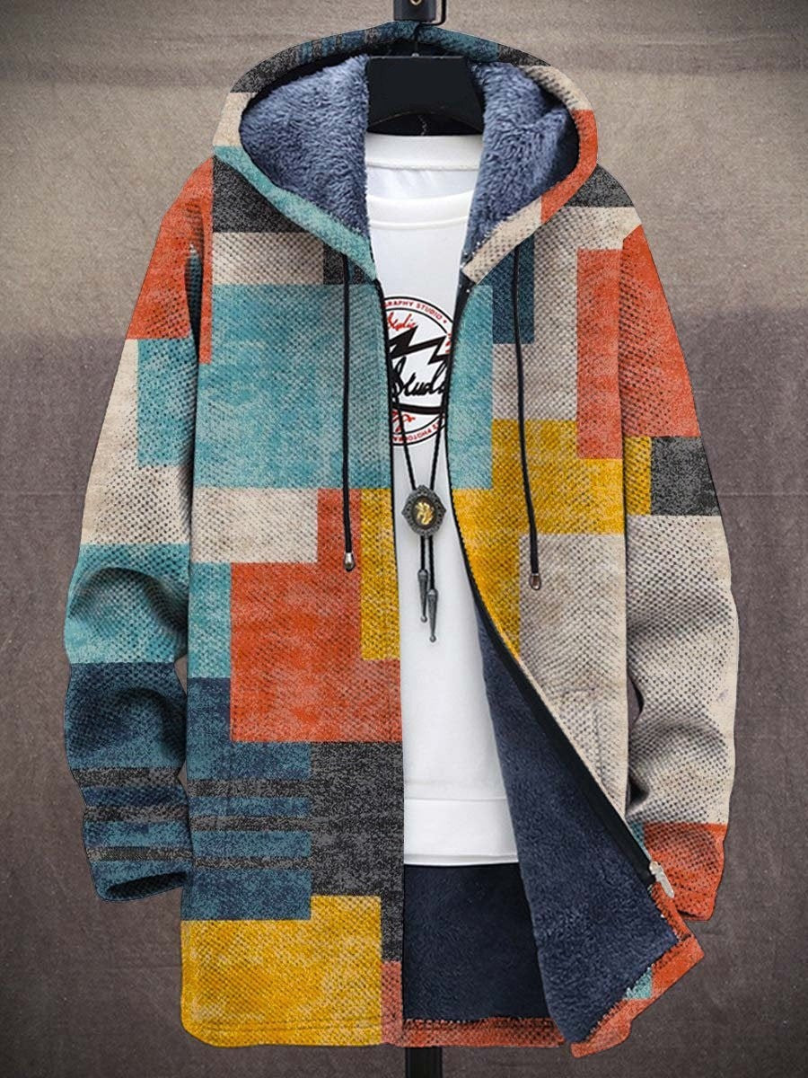 Delia | Cárdigan Artístico con Capucha