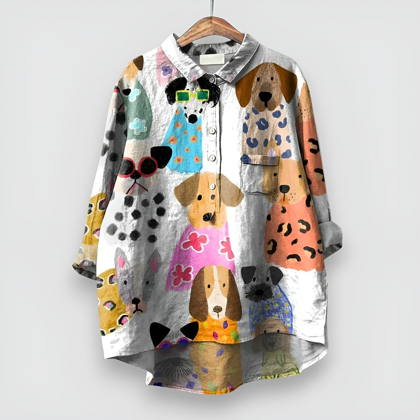 Elvira - Camisa con estampado