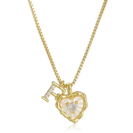 Élisara - Collar corazón personalizado elegancia eterna para Mujer