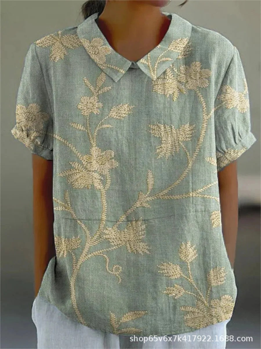 Ragnhild™ | Camisa floral