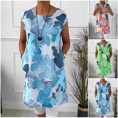 Anita™ | Elegante vestido de cuello redondo