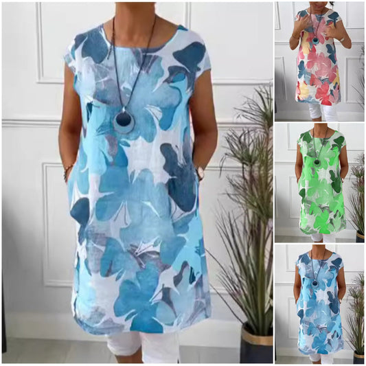 Anita™ | Elegante vestido de cuello redondo
