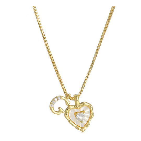 Élisara - Collar corazón personalizado elegancia eterna para Mujer