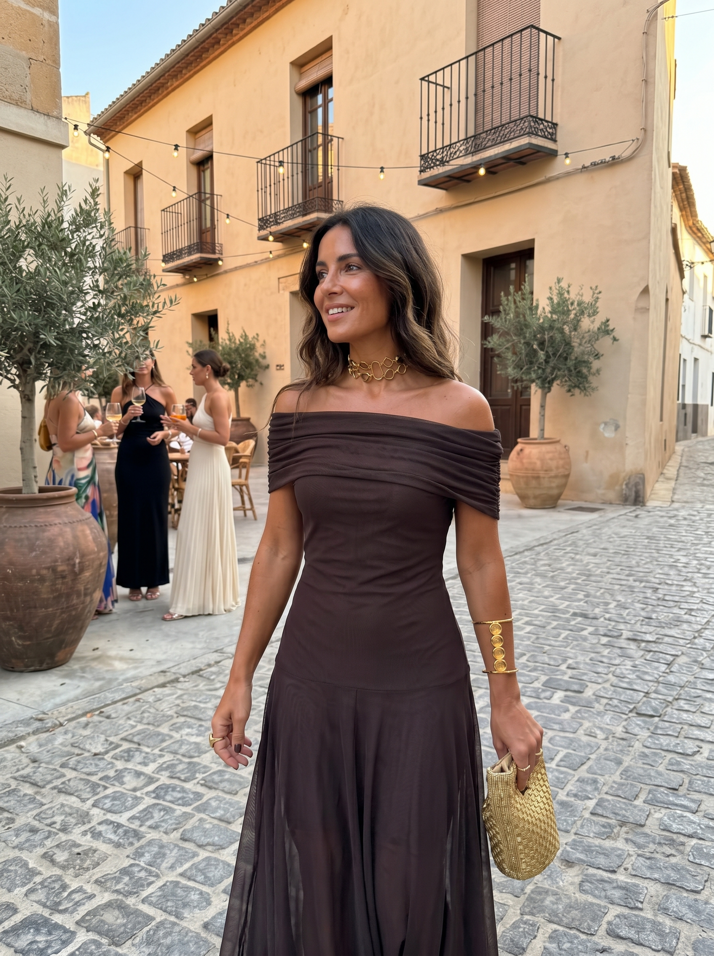 Carla | Vestido maxi elegante y sencillo para Mujer